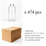 120ml PET diffuser refill bottles packed by full bottle carton