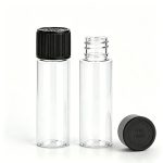 18mm black CRC cap for PET scent machine refill and essential oil bottles