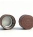 28mm dark red CRC cap Pantone 7615 C with heat induction foil liner for PET bottles