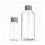 Compatible PET diffuser refill bottles for 28mm metallic silver CRC cap
