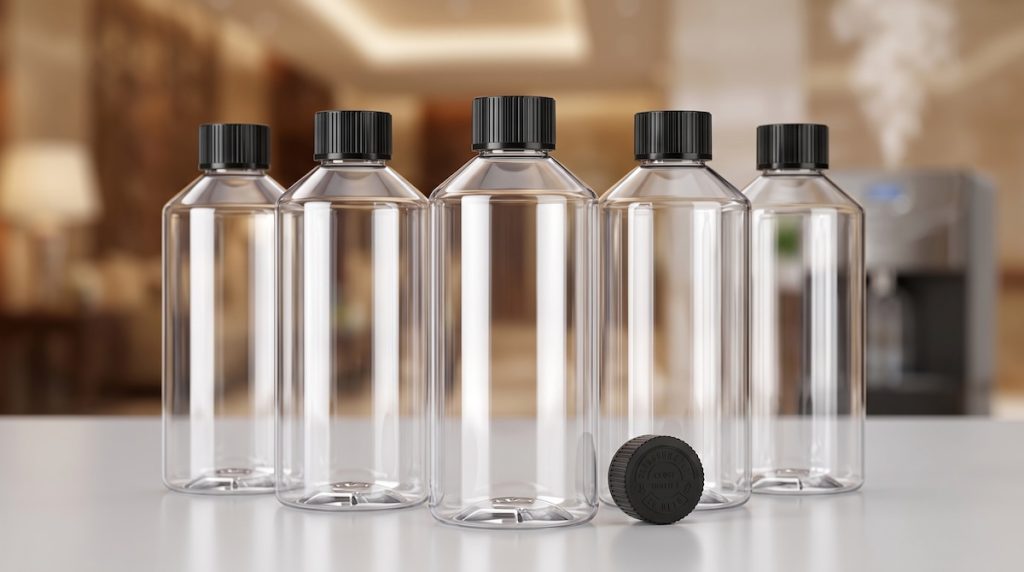 500ml heavy-wall PET diffuser refill bottles for commercial HVAC scenting systems