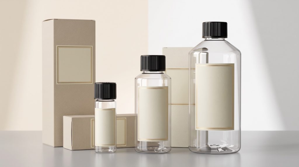 private-label scent packaging with PET fragrance refill bottles and cartons